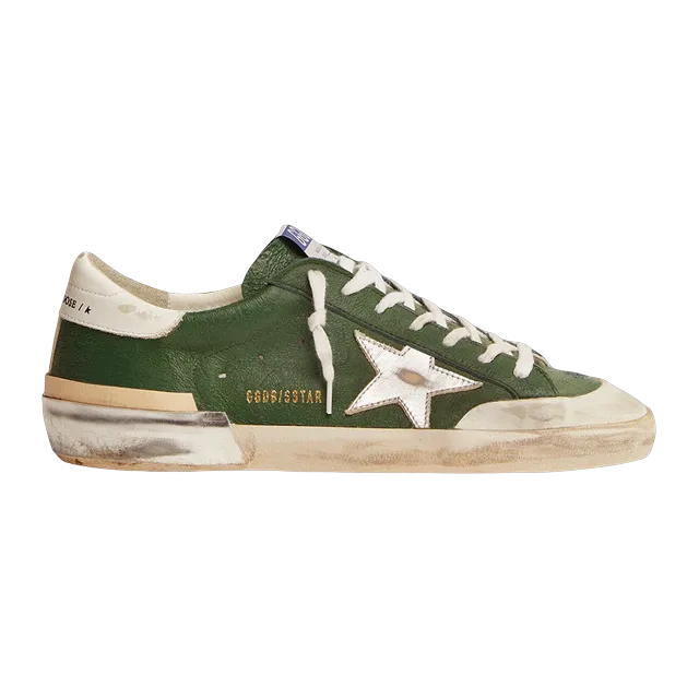 Golden Goose Sneakers Super-Star Green — Authentic Shoes & Footwear at CLZTURE
