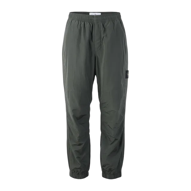 Stone Island Loose Fit Jogger Olive — Authentic Pants & Trousers at CLZTURE