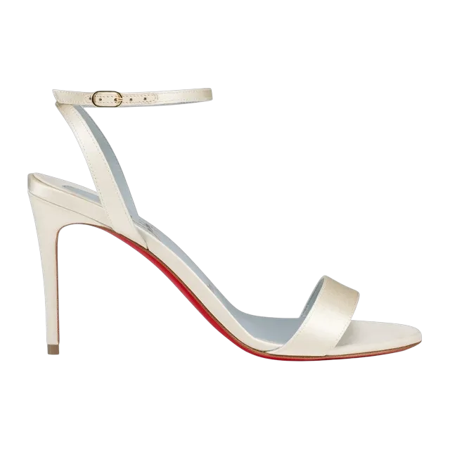Christian Louboutin Loubigirl 85Mm White — Authentic Christian Louboutin in stock at CLZTURE
