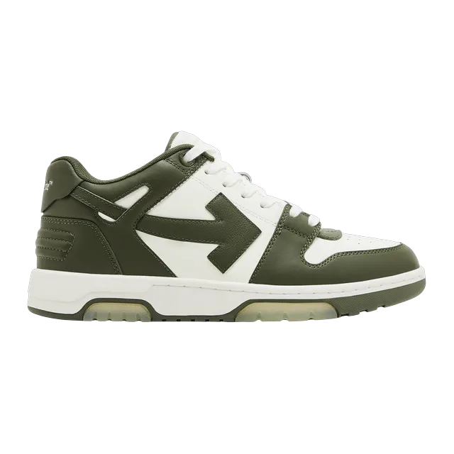 Off-White Out of Office Military Green White — Authentic Off-White in stock at CLZTURE