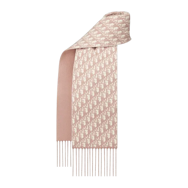 Dior Scarf Oblique Neutral — Authentic Accessories at CLZTURE