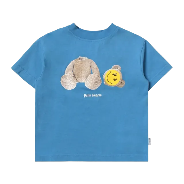 Palm Angels Kill The Bear Smiley Blue — Authentic Palm Angels in stock at CLZTURE