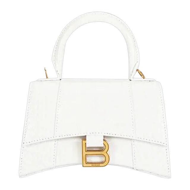 Balenciaga Hourglass Top Xs 19Cm White — Authentic Bags & Luggage at CLZTURE