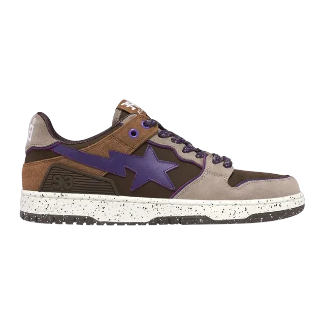 BAPE Sk8 Sta #7 M2 Outdoor Pack – Brown Purple — Authentic Shoes & Footwear at CLZTURE