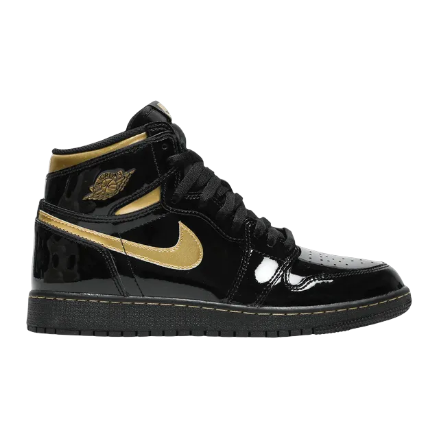 Air Jordan 1 Retro High Og Black Metallic Gold — Authentic Shoes & Footwear at CLZTURE