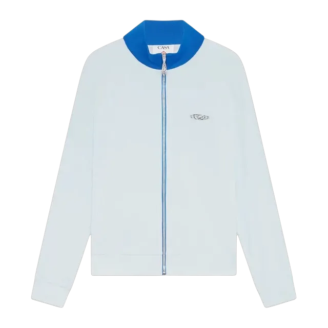 Casablanca Survêtement Velours Blue — Authentic Jackets & Outerwear at CLZTURE