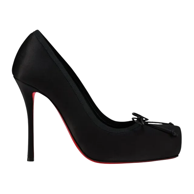 Christian Louboutin Cassia Nodo 100Mm Black — Authentic Shoes & Footwear at CLZTURE