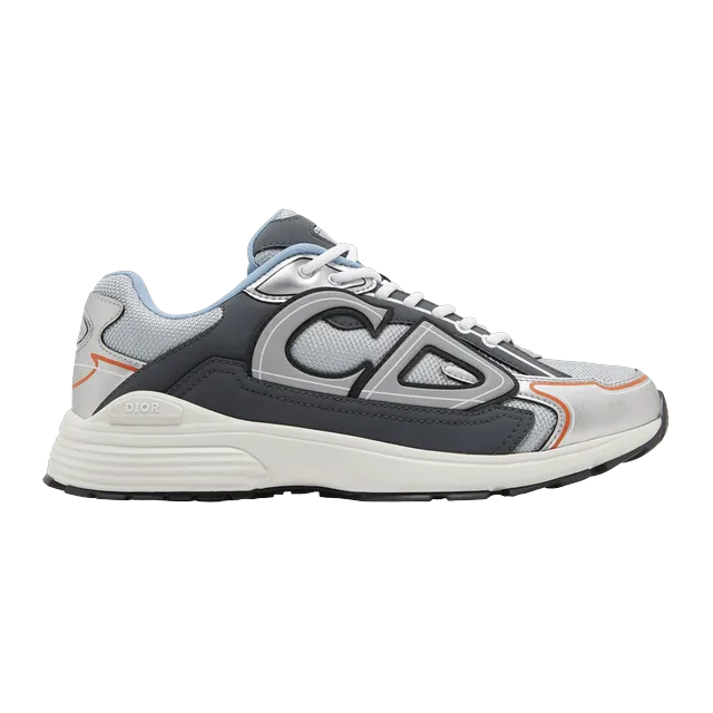 Dior Sneakers B30 Reflective Grey Silver — Authentic Shoes & Footwear at CLZTURE