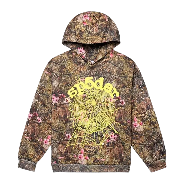 Sp5der Real Tree Og Web Hoodie Camo — Authentic Hoodies & Sweats at CLZTURE