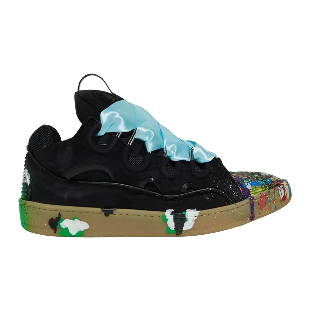 Lanvin Sneakers Curb Black — Authentic Shoes & Footwear at CLZTURE