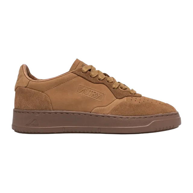 Autry Medalist Low Super Vintage Brown Sugar — Authentic Shoes & Footwear at CLZTURE