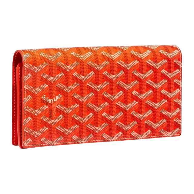 Goyard Wallet Richelieu 19Cm Orange — Authentic Accessories at CLZTURE