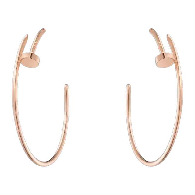 Cartier Créoles Juste Un Clou Grand Gold — Authentic Jewelry at CLZTURE