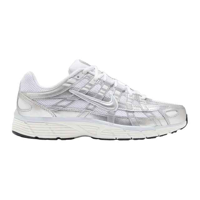 Nike P-6000 White Metallic Silver — Authentic Shoes & Footwear at CLZTURE