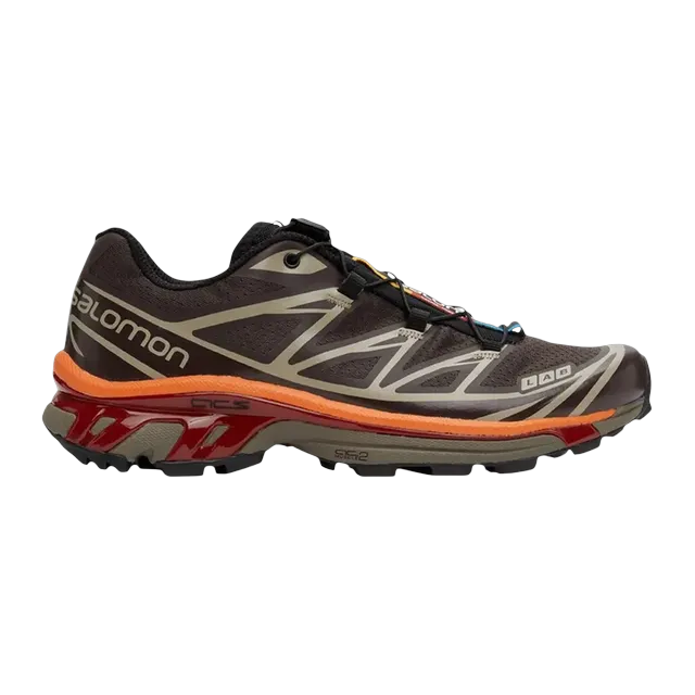 Salomon Xt-6 Advance Chocolate Plum Red — Authentic Shoes & Footwear at CLZTURE