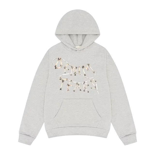 Denim Tears Chicken Bone Hoodie Grey — Authentic Hoodies & Sweats at CLZTURE