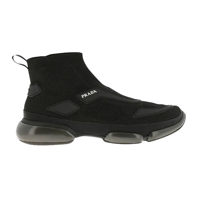 Prada Cloudbust High Black — Authentic Shoes & Footwear at CLZTURE