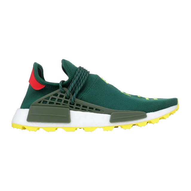adidas Pharrell x N.E.R.D. X Nmd Human Race Trail Green — Authentic Shoes & Footwear at CLZTURE