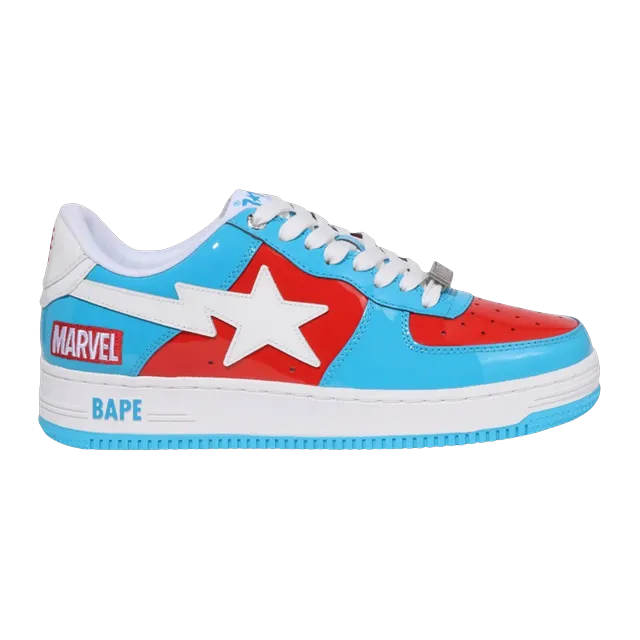 BAPE Marvel x Bapesta Captain America — Authentic Bape in stock at CLZTURE