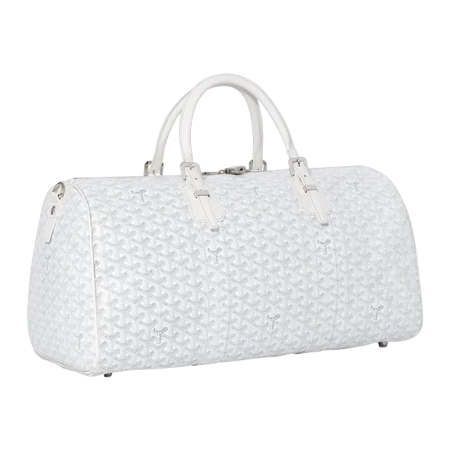 Goyard Bag Boston 50Cm White — Authentic Bags & Luggage at CLZTURE