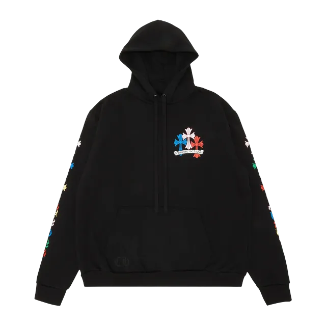 Chrome Hearts Cross Hoodie Black — Authentic at CLZTURE