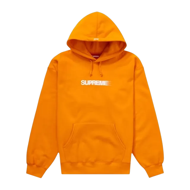 Supreme Motion Hooded Orange — Authentic Supreme in stock at CLZTURE