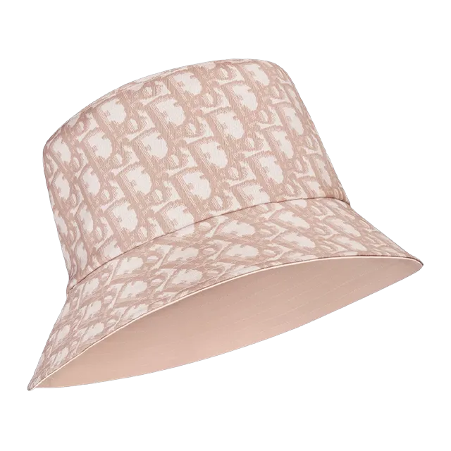 Dior Bucket Hat Teddy-D Oblique Neutral — Authentic Accessories at CLZTURE
