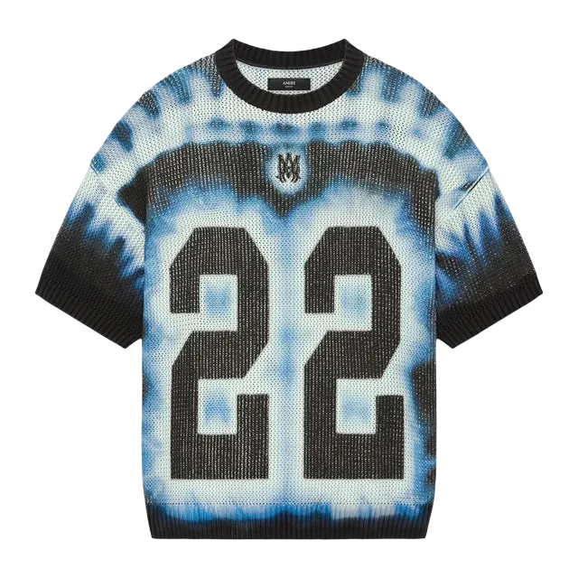 Amiri 22 Tie Dye Blue — Authentic at CLZTURE