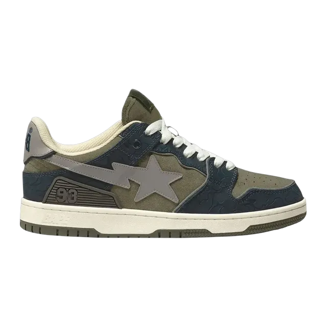 BAPE Sk8 Sta #5 L1 Navy Blue — Authentic Shoes & Footwear at CLZTURE