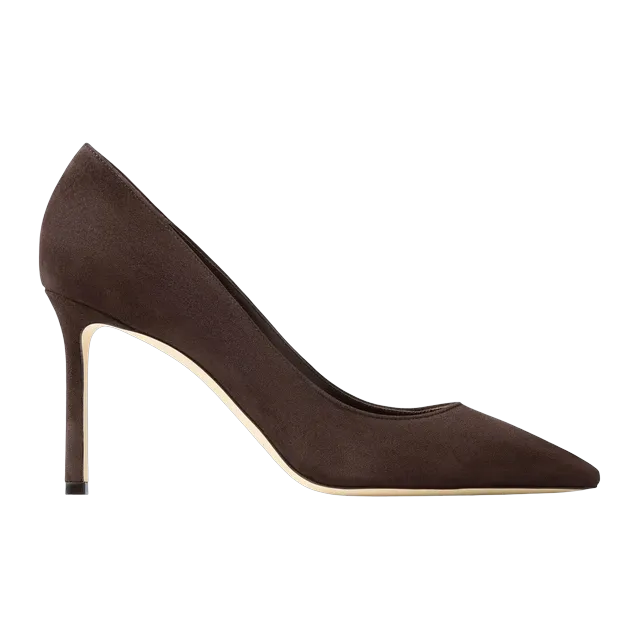 Jimmy Choo Romy 85Mm Brown — Authentic Shoes & Footwear at CLZTURE