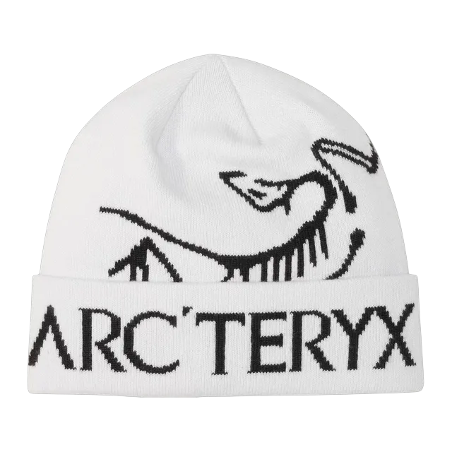 Arc'teryx Bird Word Beanie White — Authentic Accessories at CLZTURE
