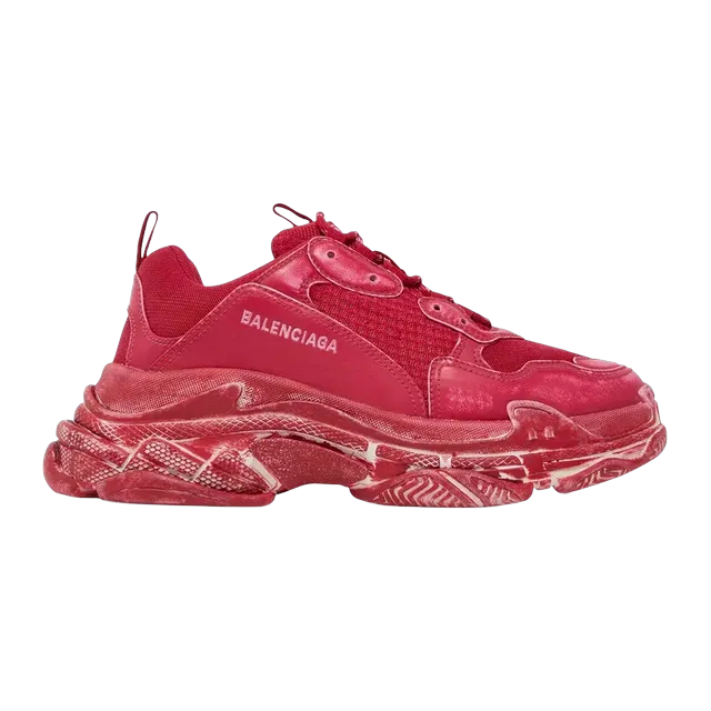 Balenciaga Triple S Dark Red — Authentic Shoes & Footwear at CLZTURE