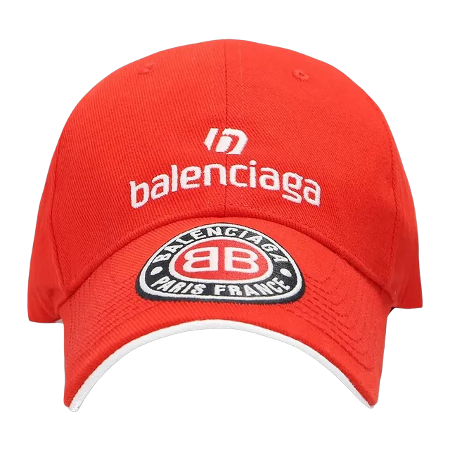 Balenciaga Soccer Club Cap Red — Authentic Accessories at CLZTURE