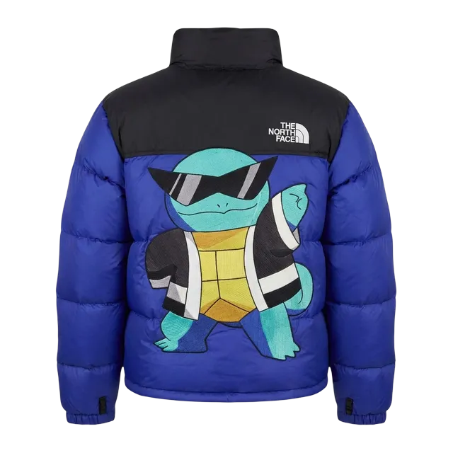 The North Face Pokémon x Nuptse 1996 Carapuce — Authentic Jackets & Outerwear at CLZTURE
