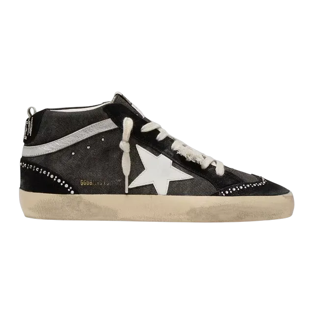Golden Goose Sneakers Mid Star Black — Authentic Shoes & Footwear at CLZTURE
