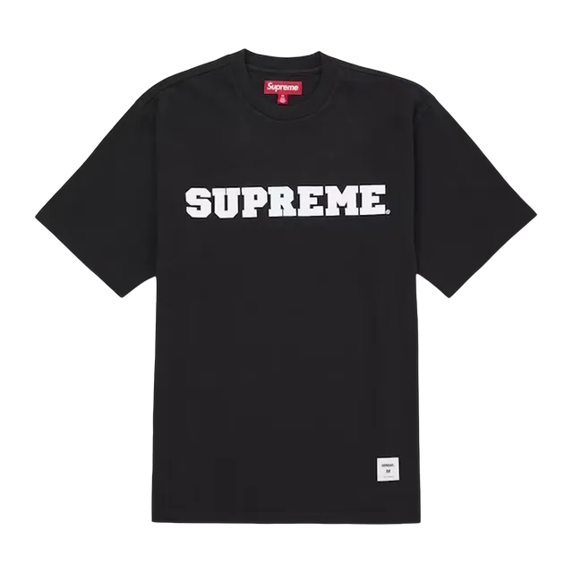 Supreme Collegiate Logo Black — Authentic Supreme in stock at CLZTURE