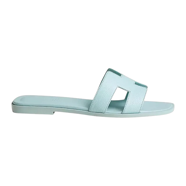 Hermès Oran Baby Blue — Authentic Shoes & Footwear at CLZTURE