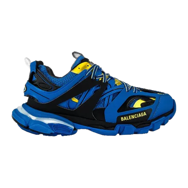 Balenciaga Track Led Sneaker Blue Yellow — Authentic Balenciaga at CLZTURE
