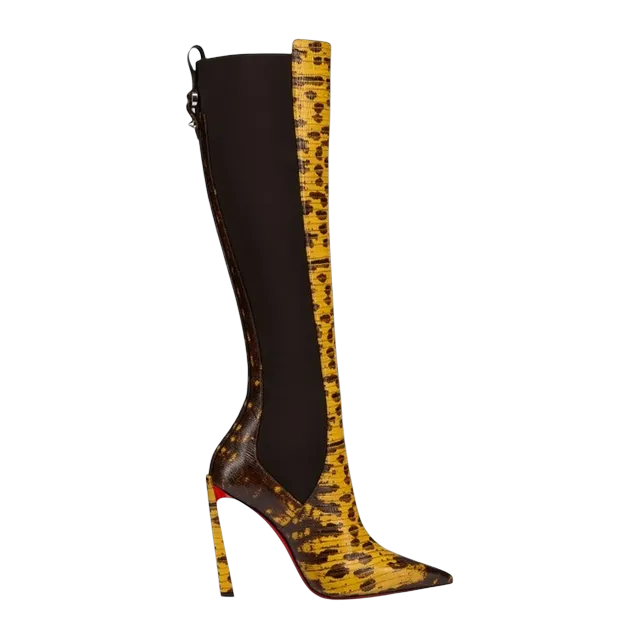 Christian Louboutin Condodo Botta 100Mm Yellow — Authentic Christian Louboutin in stock at CLZTURE