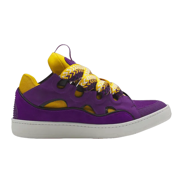 Lanvin Sneakers Curb Purple — Authentic Shoes & Footwear at CLZTURE