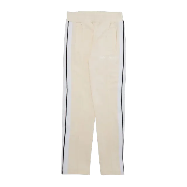 Palm Angels Slim Track Pants Off White — Authentic Pants & Trousers at CLZTURE