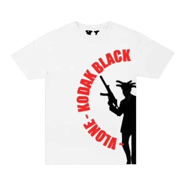 Vlone Kodak Black x Vulture T-Shirt White — Authentic Vlone in stock at CLZTURE
