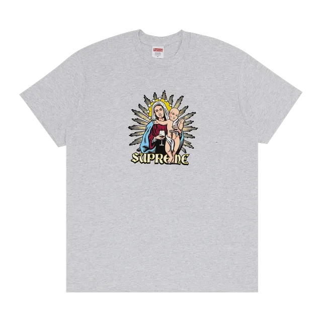 Supreme Blood T-Shirt Ash Grey — Authentic Supreme in stock at CLZTURE