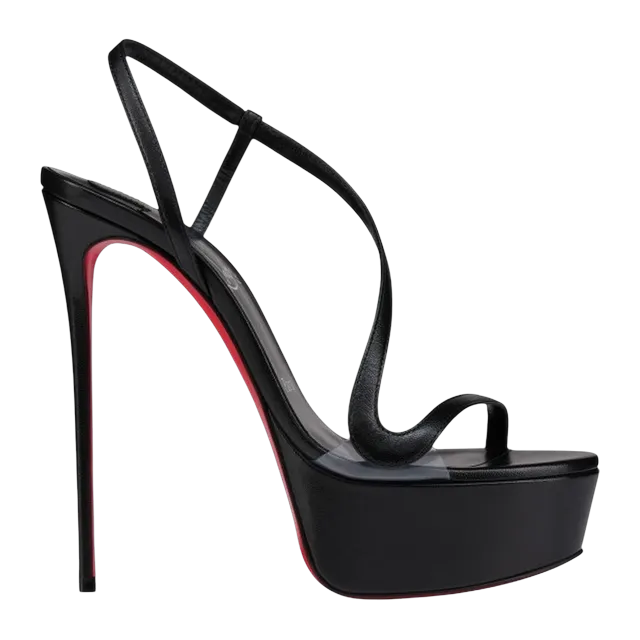 Christian Louboutin Rosalie Alta 150Mm Black — Authentic Shoes & Footwear at CLZTURE