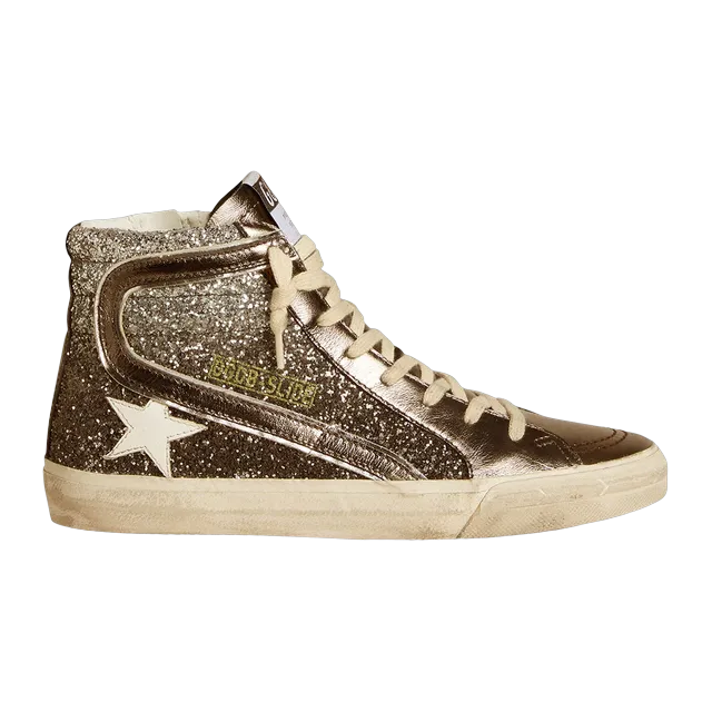 Golden Goose Sneakers Slide Silver — Authentic Shoes & Footwear at CLZTURE