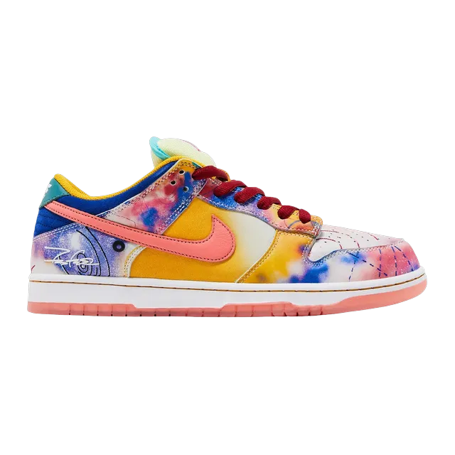 Futura Laboratories x Dunk Low SB Sunblush — Authentic Nike in stock at CLZTURE