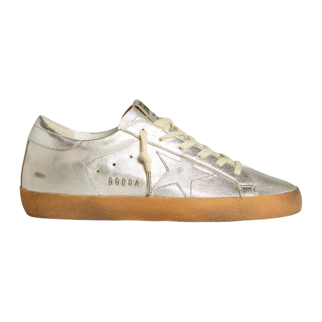 Golden Goose Sneakers Super-Star Silver — Authentic Shoes & Footwear at CLZTURE