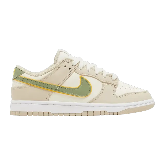 Dunk Low Pale Ivory Oil Green — Authentic Shoes & Footwear at CLZTURE