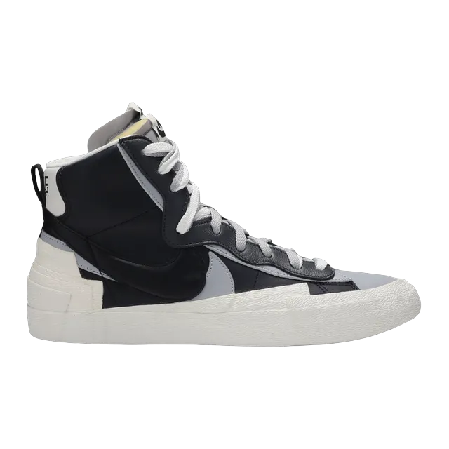Nike Sacai x Blazer Mid Black Grey — Authentic Nike in stock at CLZTURE