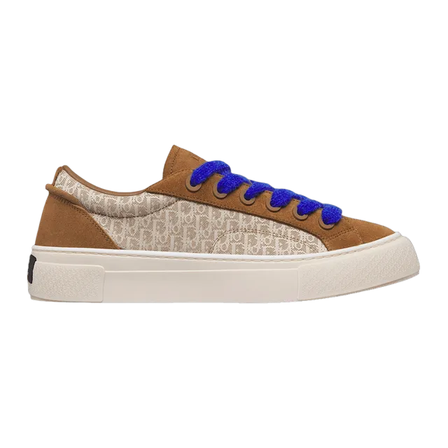 Dior Sneakers B33 Oblique Brown Cream — Authentic Shoes & Footwear at CLZTURE